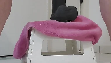 Extreme anal dilation, 14cm in diameter