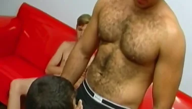 Threesome With Horny Boys