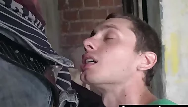 Uber - Sensual guy Uber became a slave to intense ass pounding from two ho