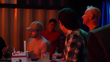 Gay hunks Kurtis Wolfe and Hunter Smith bareback after a wild party