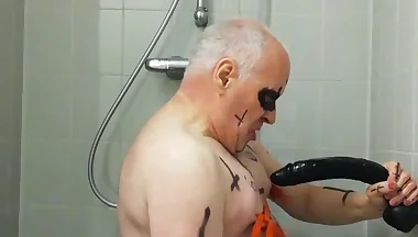 Satan Slave Takes a Delicious Urine Enema