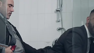 Kinky Manuel Skye gets his cock hungry ass rimmed before sex