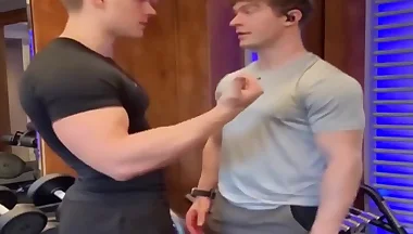 Hot guys at the shower