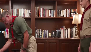 Cole Blue Pledge His Loyalty Not The Troop But Scoutmaster Reece Scott