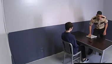 Dakota Lovell & Leo Silva - Sweet Shoplifter Sucks Officers Big Cock During