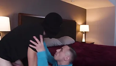 Scott Finn and Greyson Lane in a raw bareback sex adventure