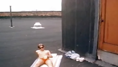 Stud tugs on his cock until it erupts with a bunch of cum