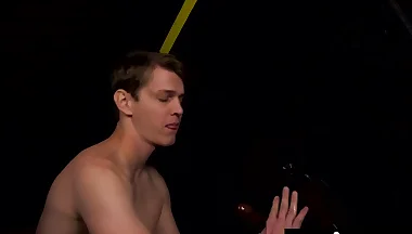 Sage Roux Sucks BBC Jordan Jameson For Gloryhole Pleasure