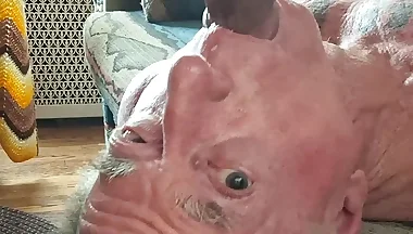 Key West swallowing Pedros huge cock