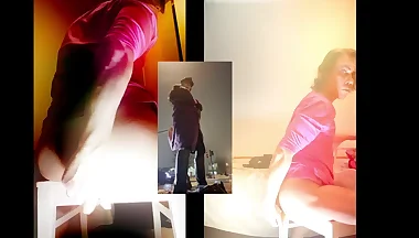 This flick is a long music video with the music turned down so that the viewer can hear my panting