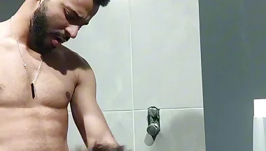 the guy was looking at me during training&comma; I took him to the bathroom and put him to breastfee