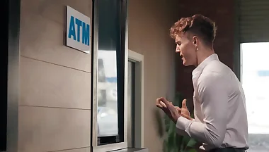 Hazel sits on Kane's cock