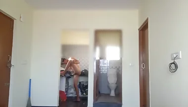 Indian man sexy bathing life style and body massage masturbation secret